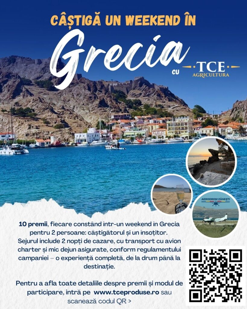 TCE Agricultura te trimite în Lemnos!